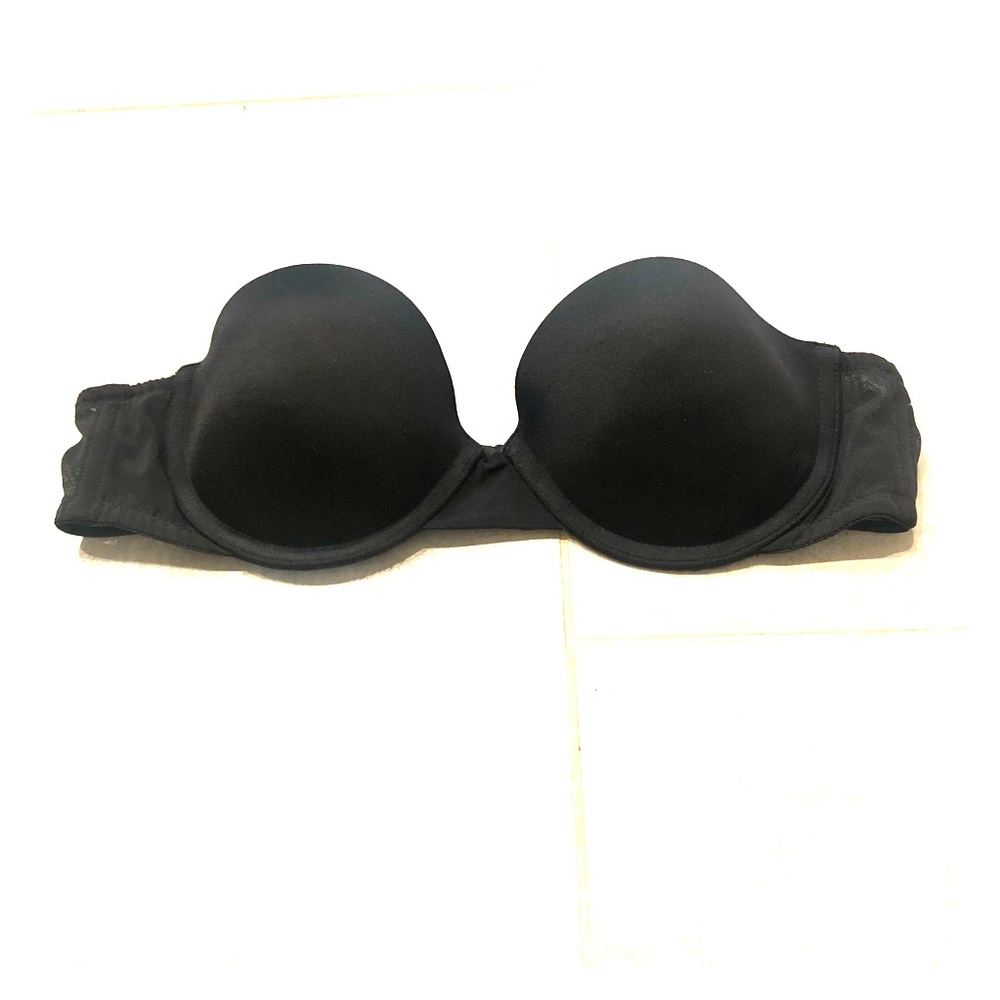 ❗️GAP Body Black Mesh Strapless Bra